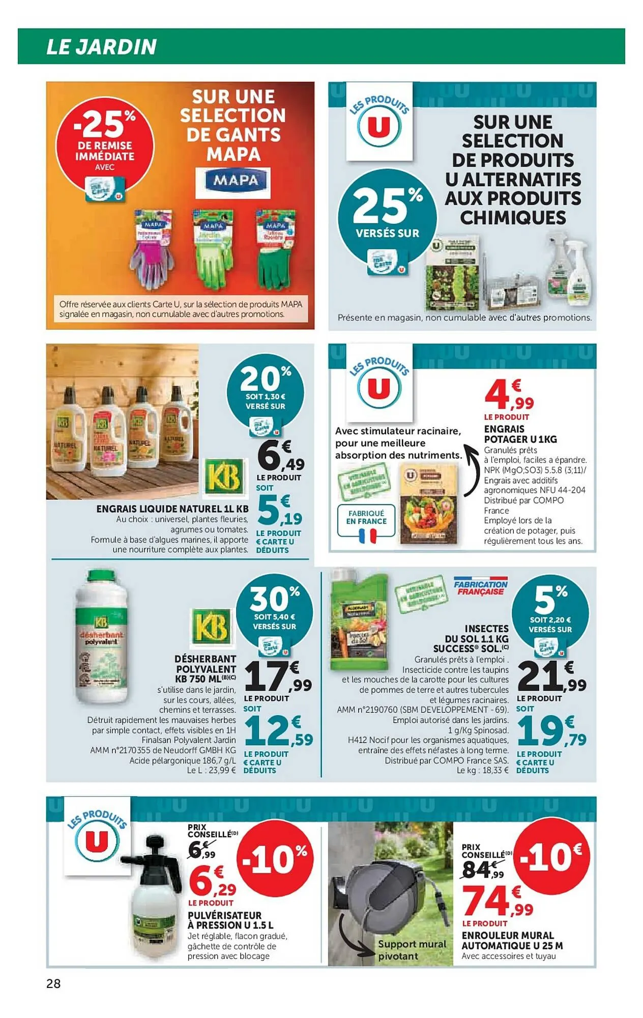 Catalogue Hyper U du 24 mars au 19 avril 2026 - Catalogue page 28