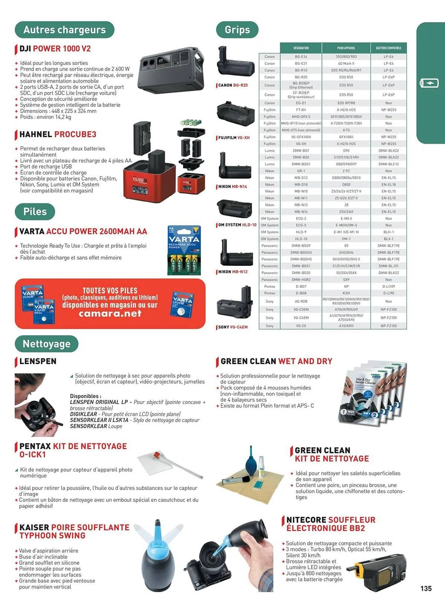 Catalogue Camara du 6 janvier au 31 décembre 2026 - Catalogue page 135