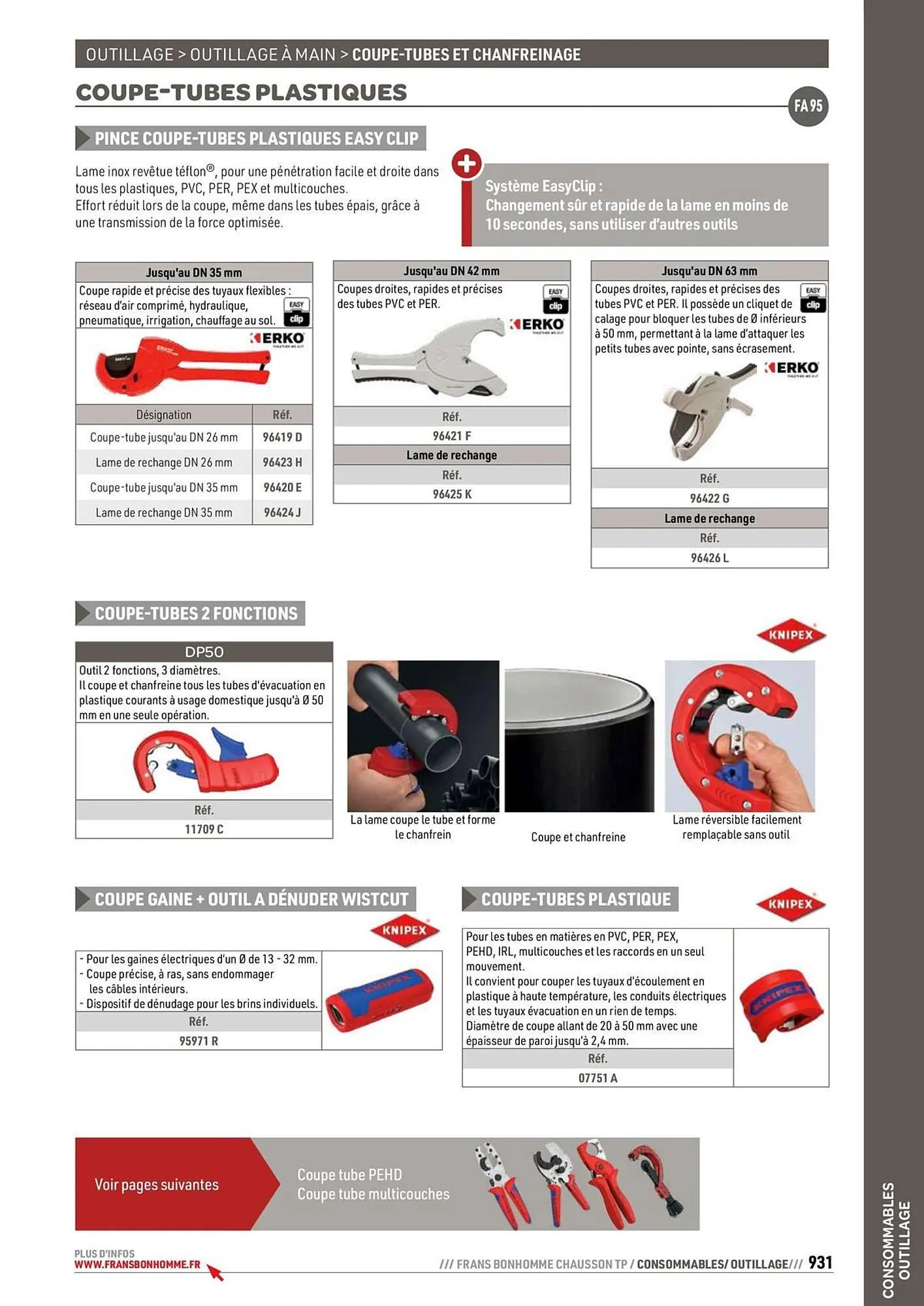Catalogue Chausson Matériaux du 24 septembre au 31 décembre 2025 - Catalogue page 931