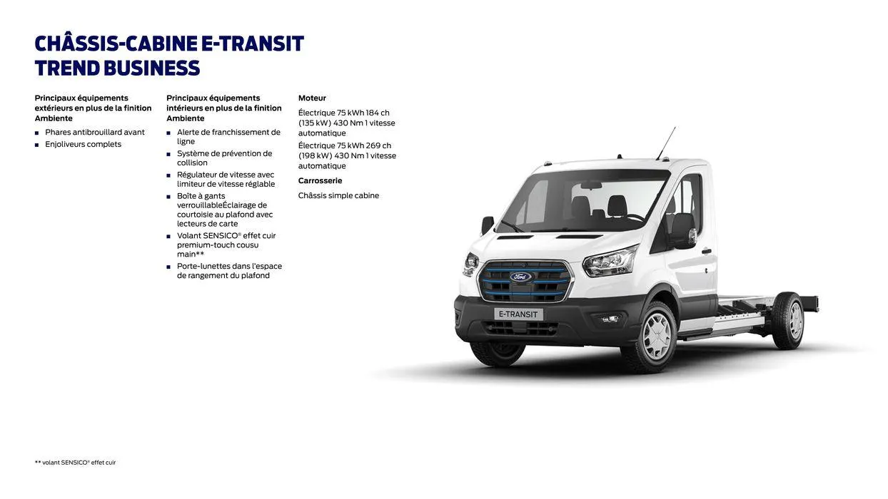 Ford E-Transit du 5 juillet au 5 juillet 2025 - Catalogue page 12