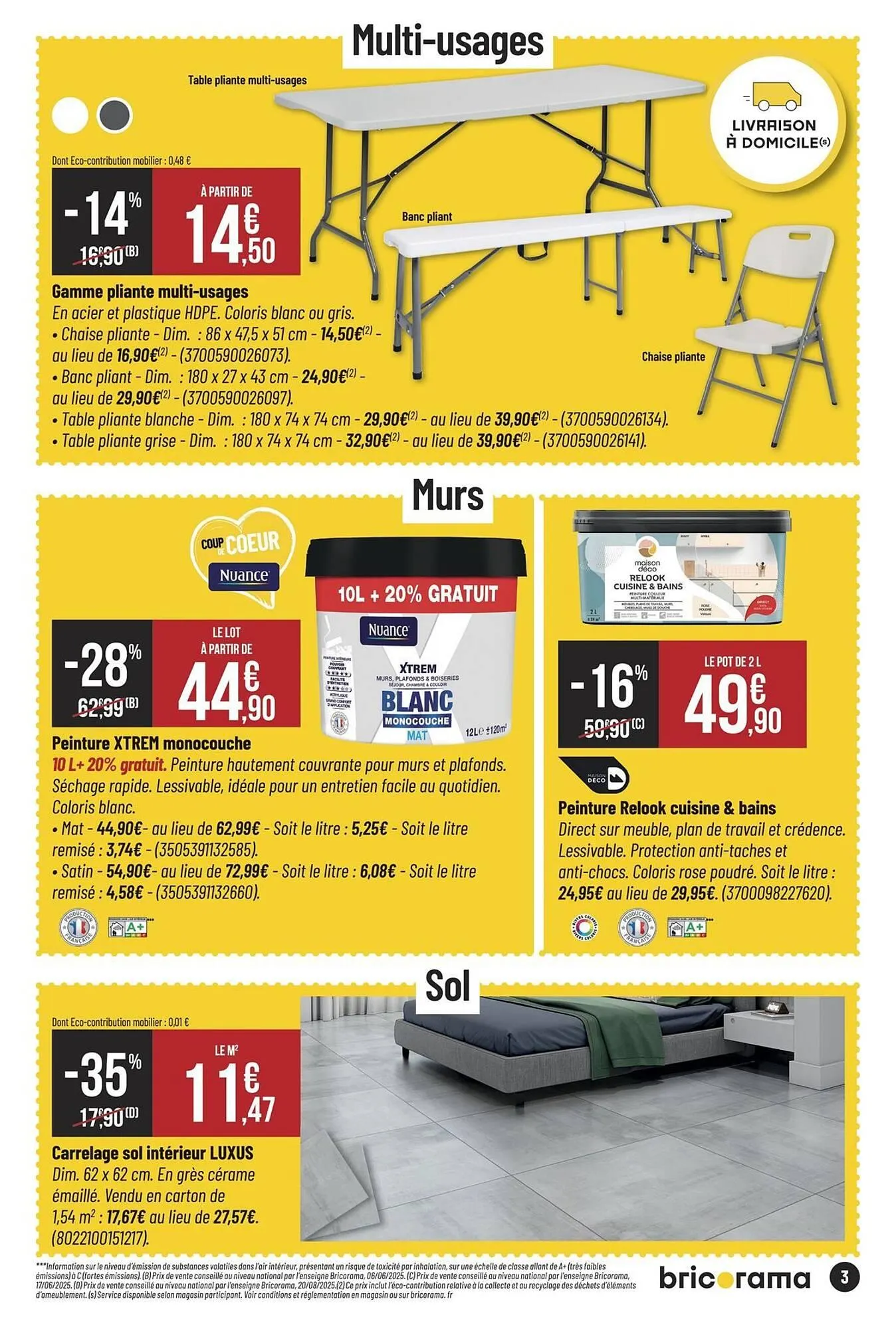 Catalogue Bricorama du 20 août au 31 août 2025 - Catalogue page 3