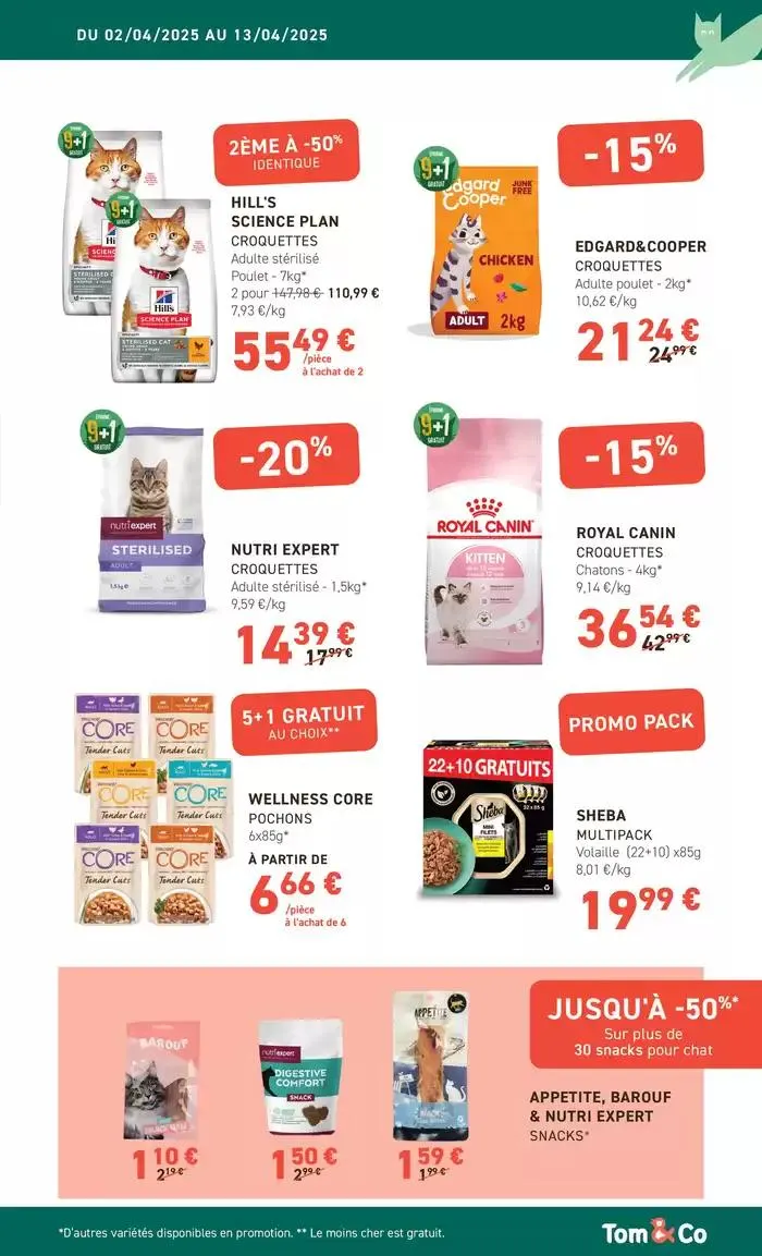 Découvrez nos offres gourmandes sur vos marques préférées du 27 mars au 13 avril 2025 - Catalogue page 3