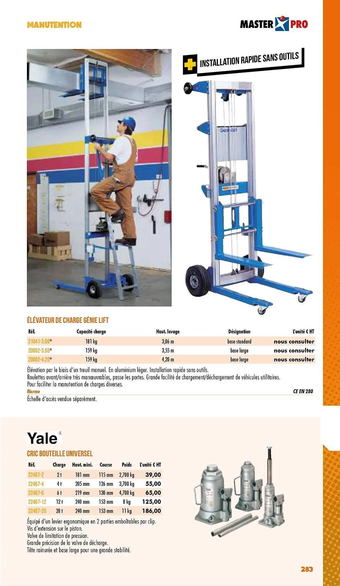 Catalogue Master Pro du 3 janvier au 31 décembre 2025 - Catalogue page 285