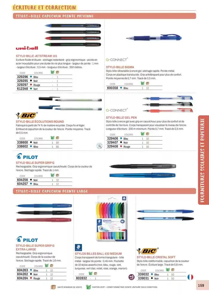 Nos Catalogues Thématiques du 1 janvier au 31 décembre 2025 - Catalogue page 161