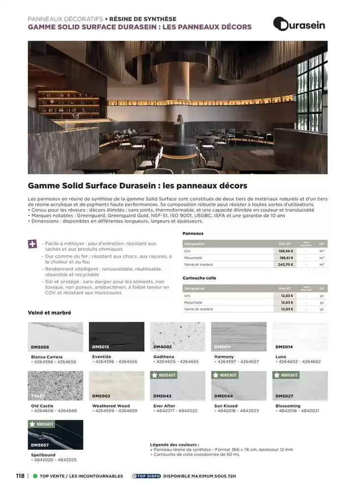 Catalogue 2025 Agenceurs du 25 avril au 31 décembre 2025 - Catalogue page 118