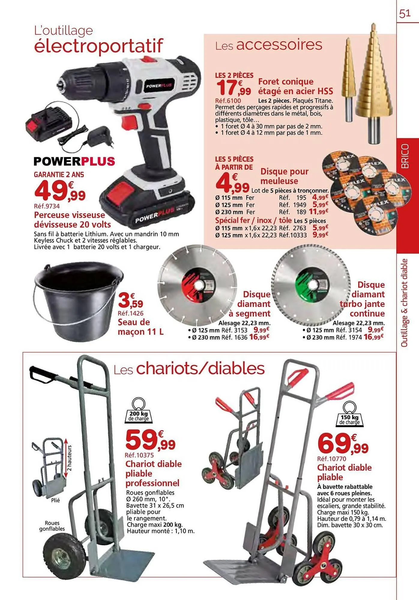 Catalogue Provence Outillage du 9 septembre au 30 novembre 2025 - Catalogue page 51