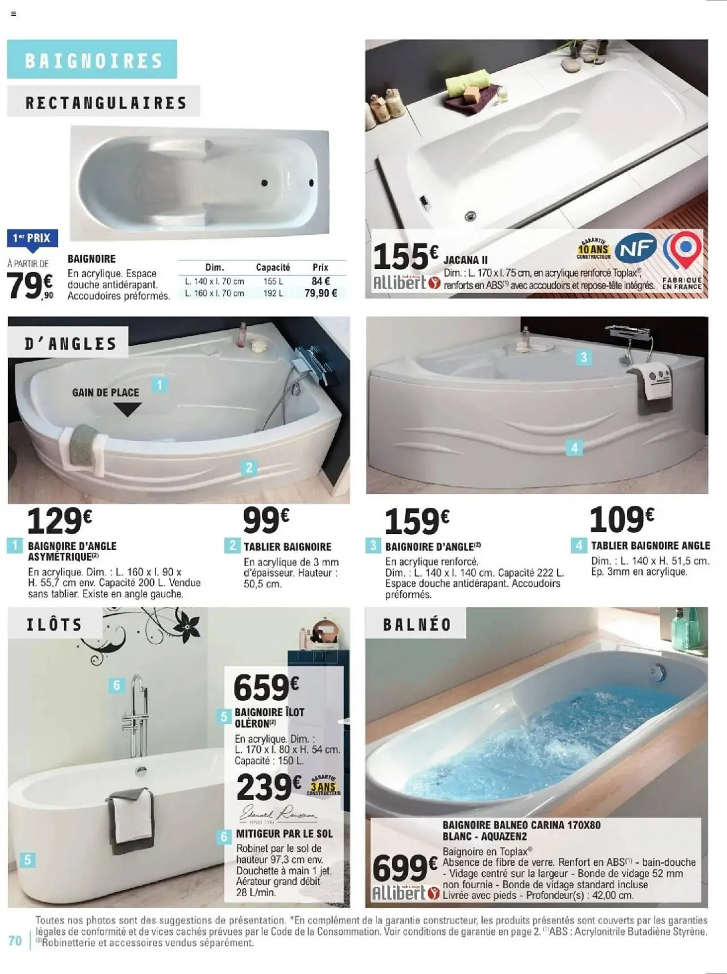 Catalogue E.Leclerc Brico du 7 janvier au 31 décembre 2025 - Catalogue page 70