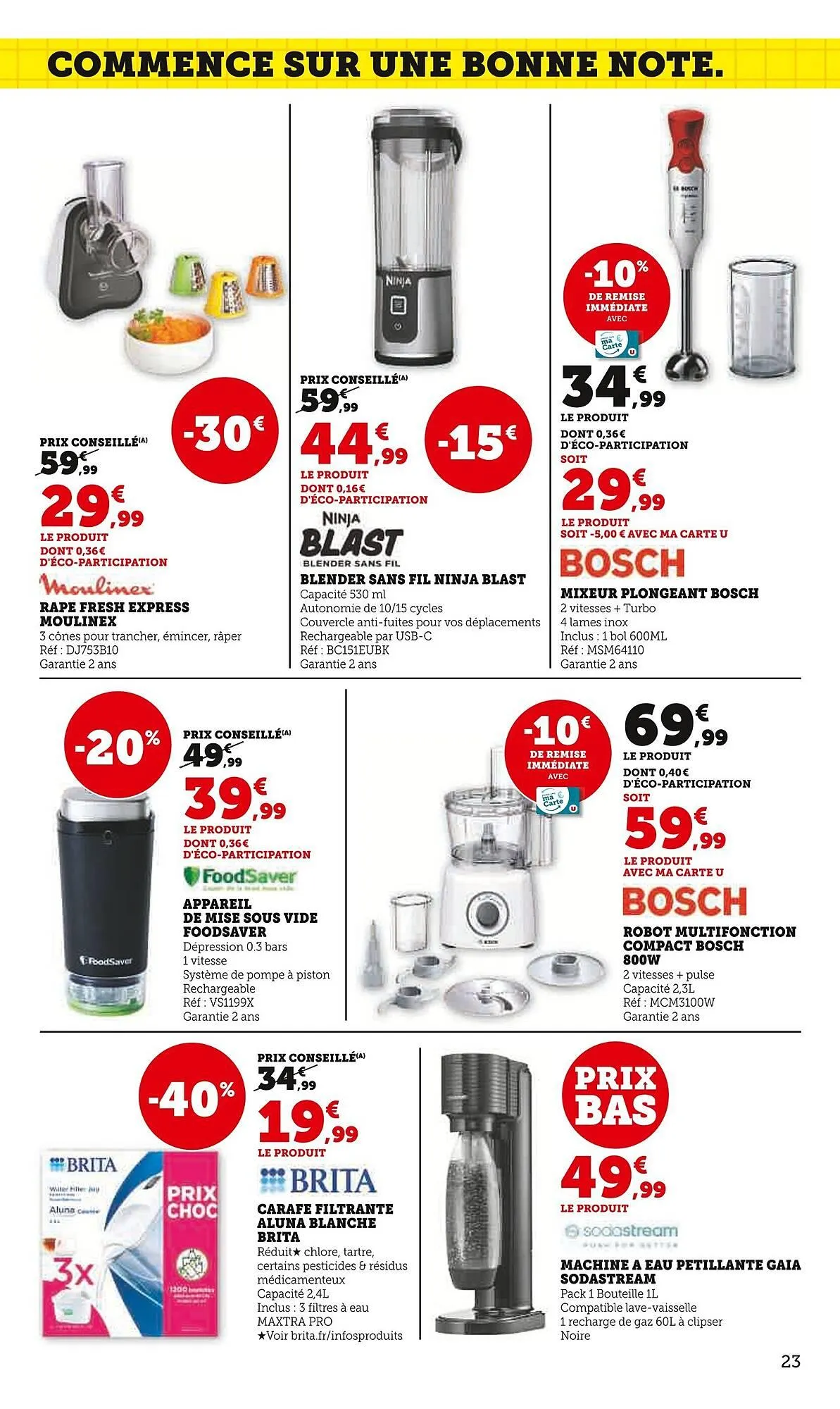 Catalogue Super U du 19 août au 7 septembre 2025 - Catalogue page 23