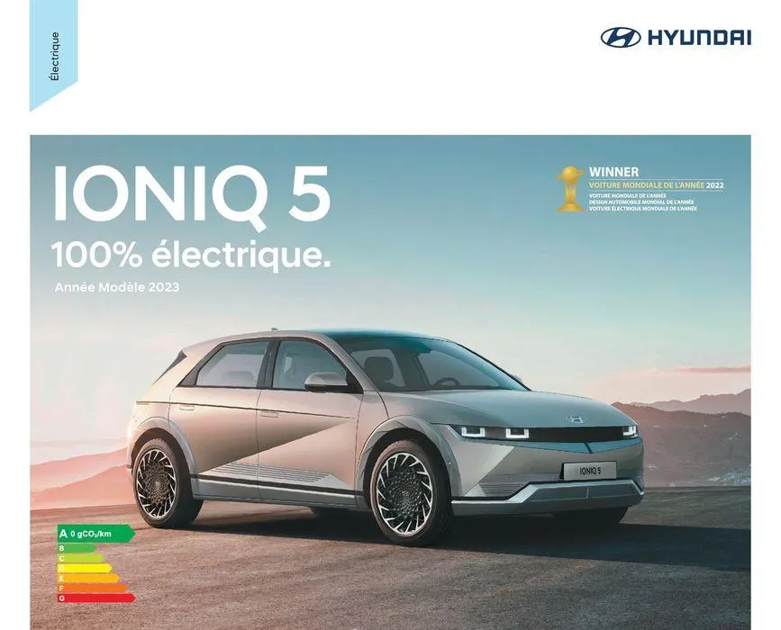 Hyundai IONIQ 5 du 23 juillet au 23 juillet 2025 - Catalogue page 1
