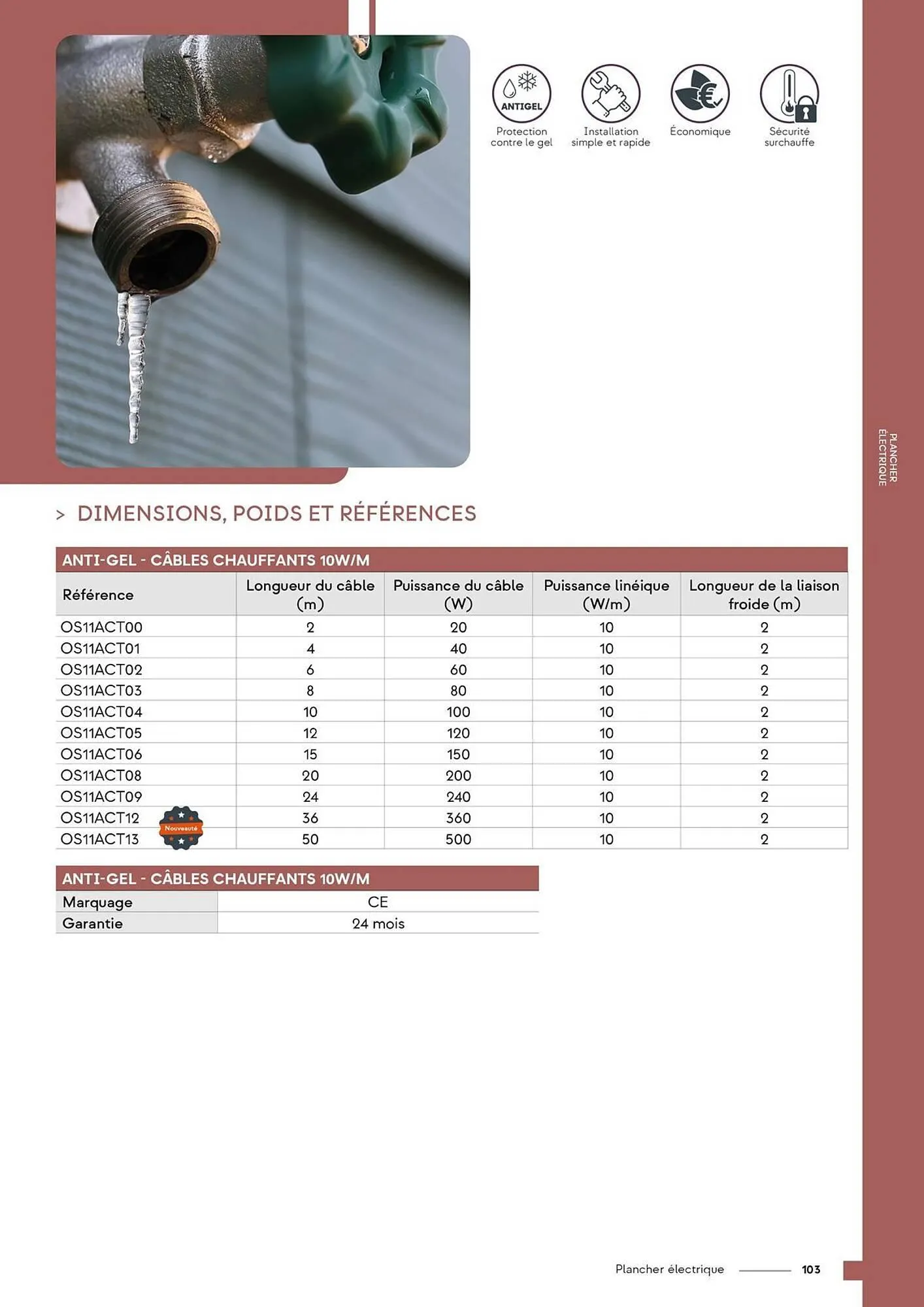 Catalogue Yesss electrique du 4 mars au 31 décembre 2025 - Catalogue page 105