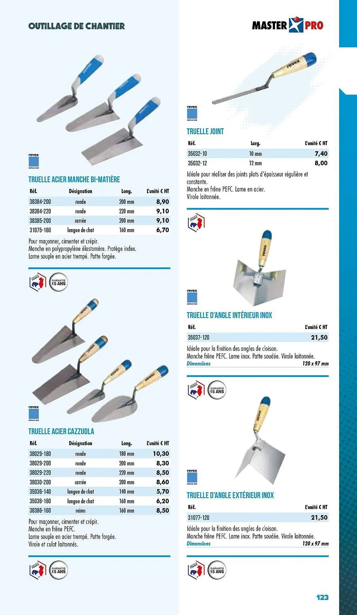 Catalogue Master Pro du 3 janvier au 31 décembre 2025 - Catalogue page 125