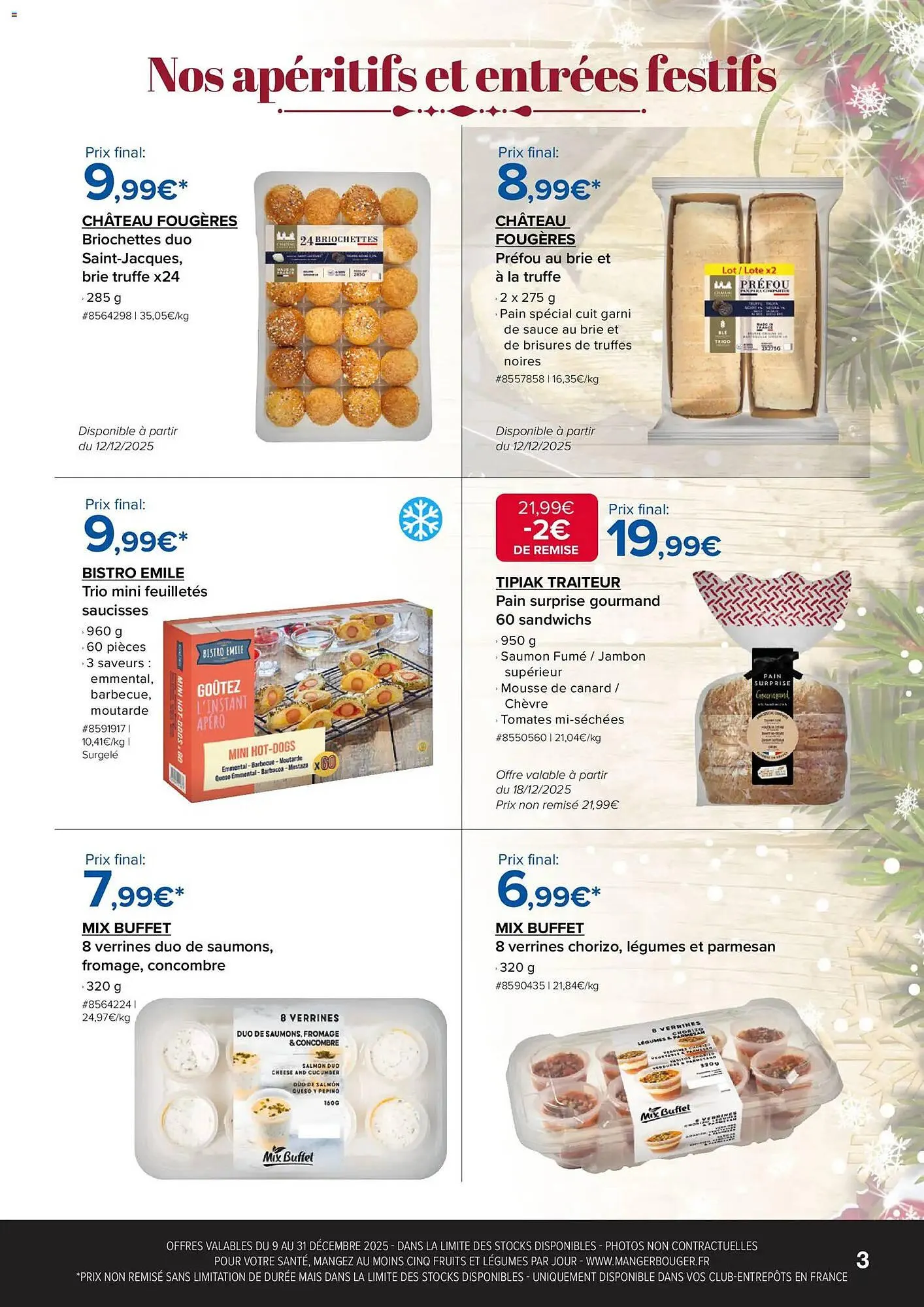 Catalogue Costco du 9 décembre au 31 décembre 2025 - Catalogue page 3