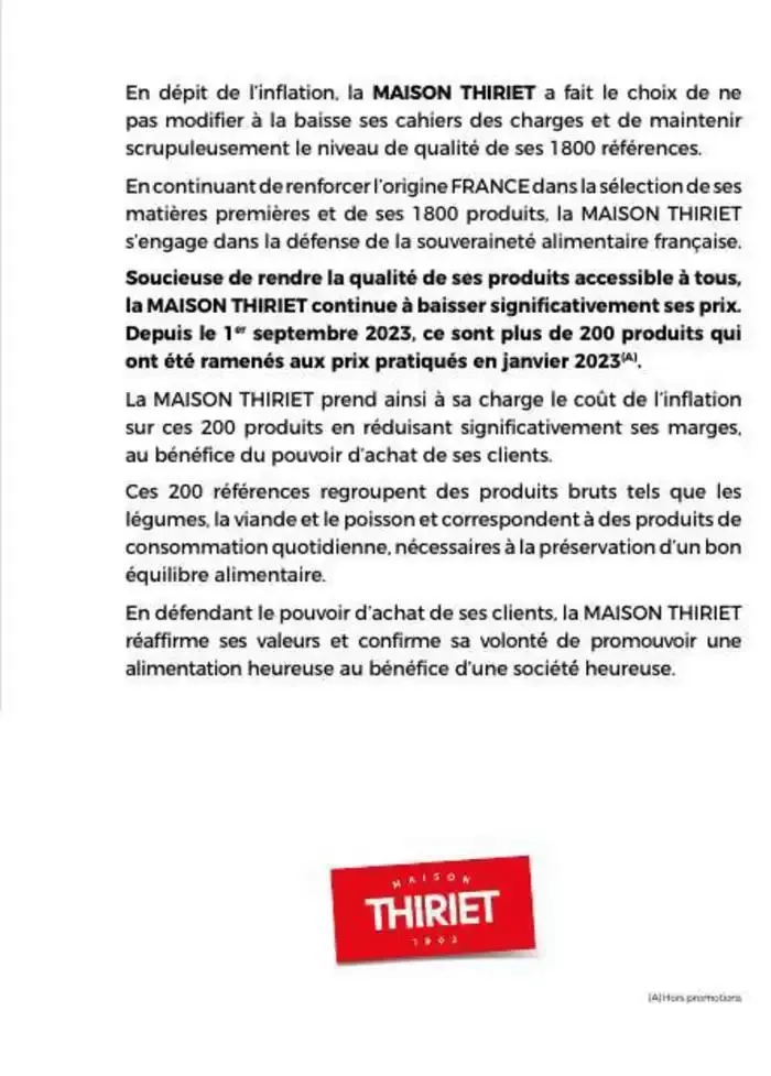 Catalogue Maison Thiriet du 21 mai au 17 juin 2025 - Catalogue page 25