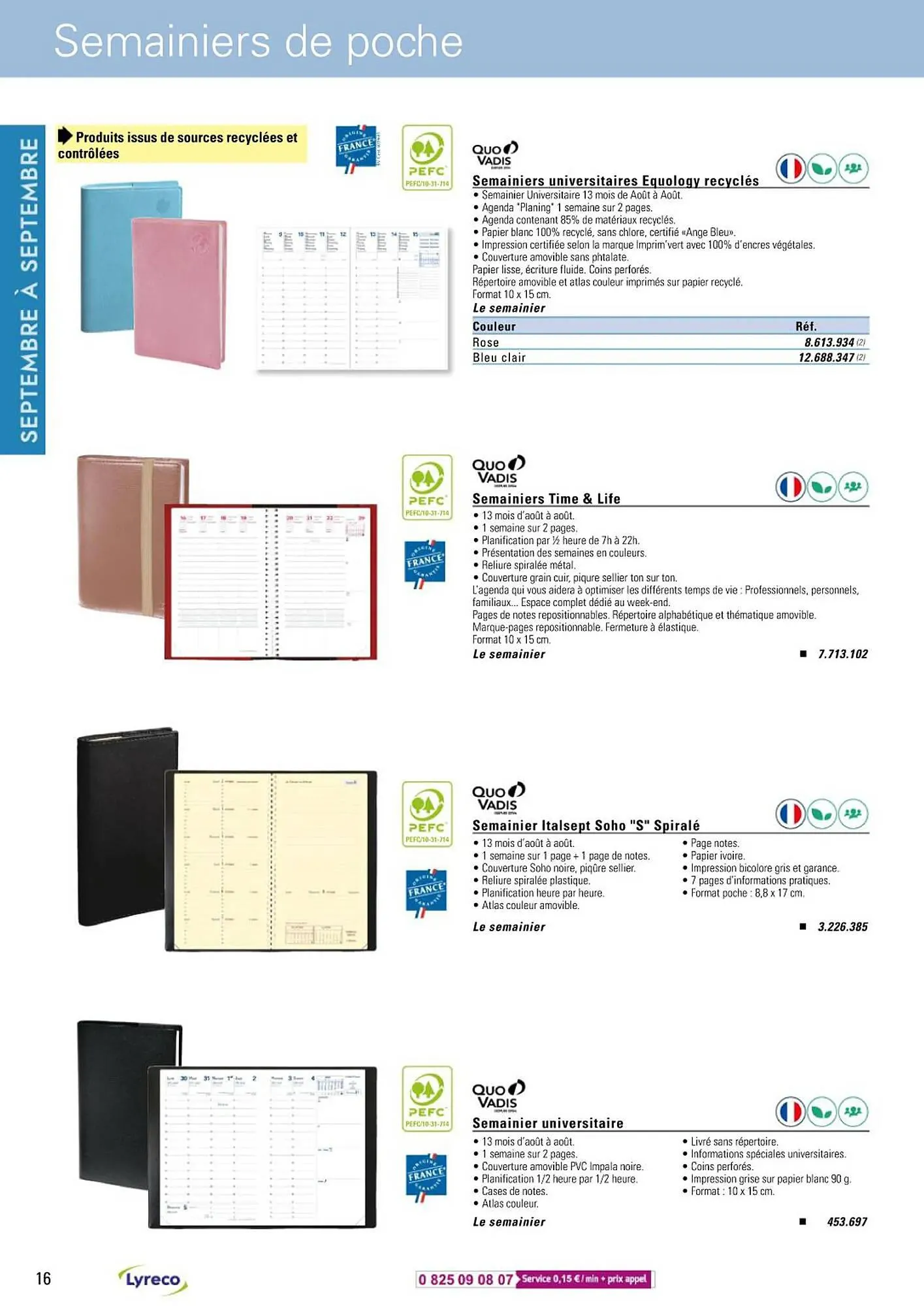 Catalogue Lyreco du 13 mai au 31 décembre 2025 - Catalogue page 16