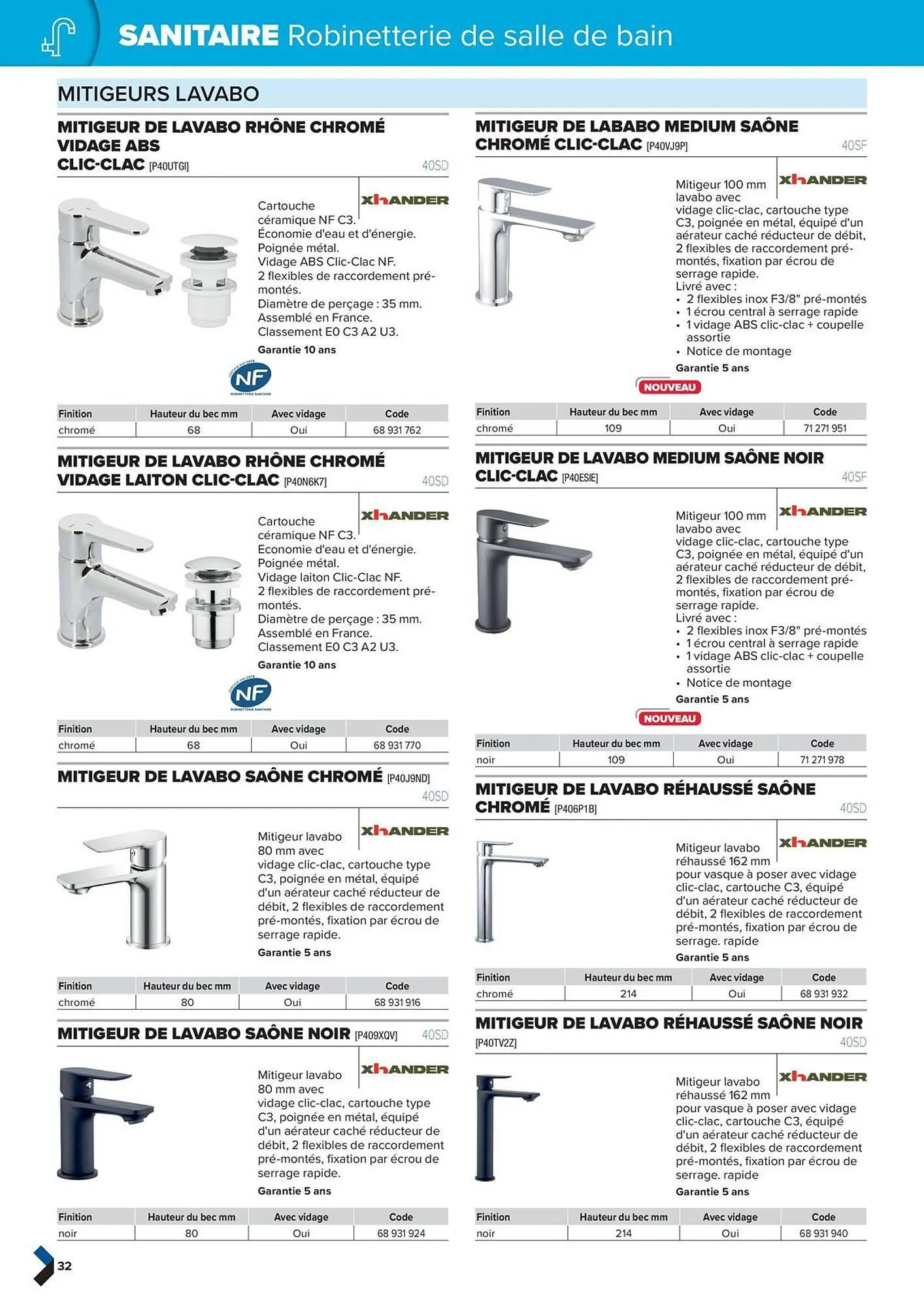 Catalogue Prolians du 2 octobre au 31 décembre 2025 - Catalogue page 32