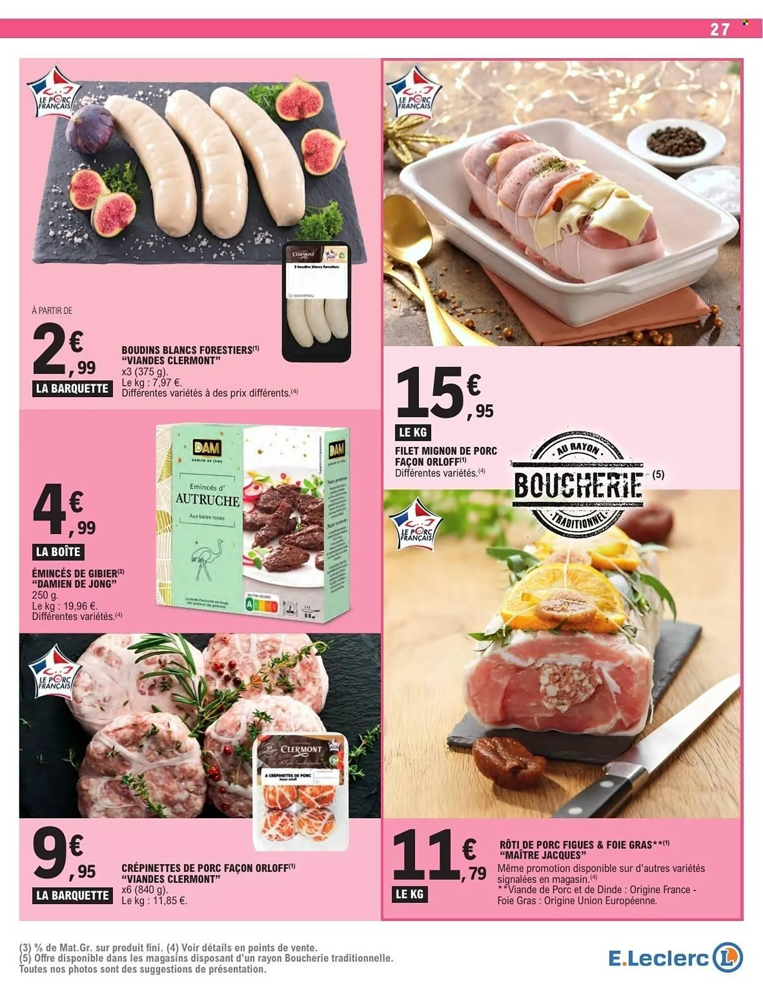 Catalogue E.Leclerc du 23 décembre au 3 janvier 2026 - Catalogue page 27