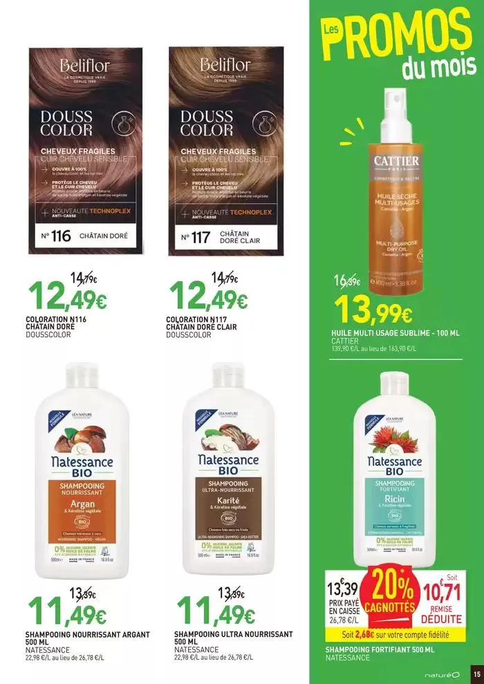 Votre fidélité récompensée sur une sélection de produits du 25 février au 23 mars 2025 - Catalogue page 15