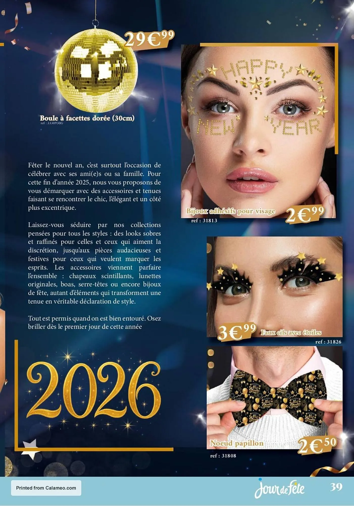Catalogue Jour de Fête du 6 novembre au 1 janvier 2026 - Catalogue page 39