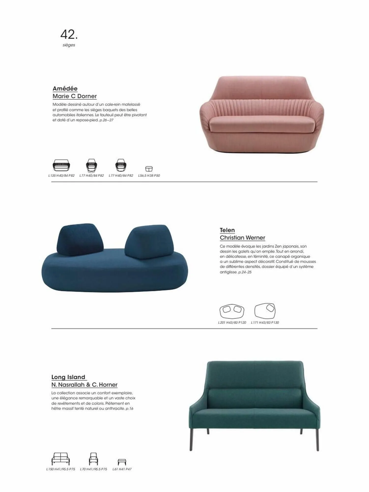 Catalogue Cinna du 5 janvier au 31 décembre 2023 - Catalogue page 42