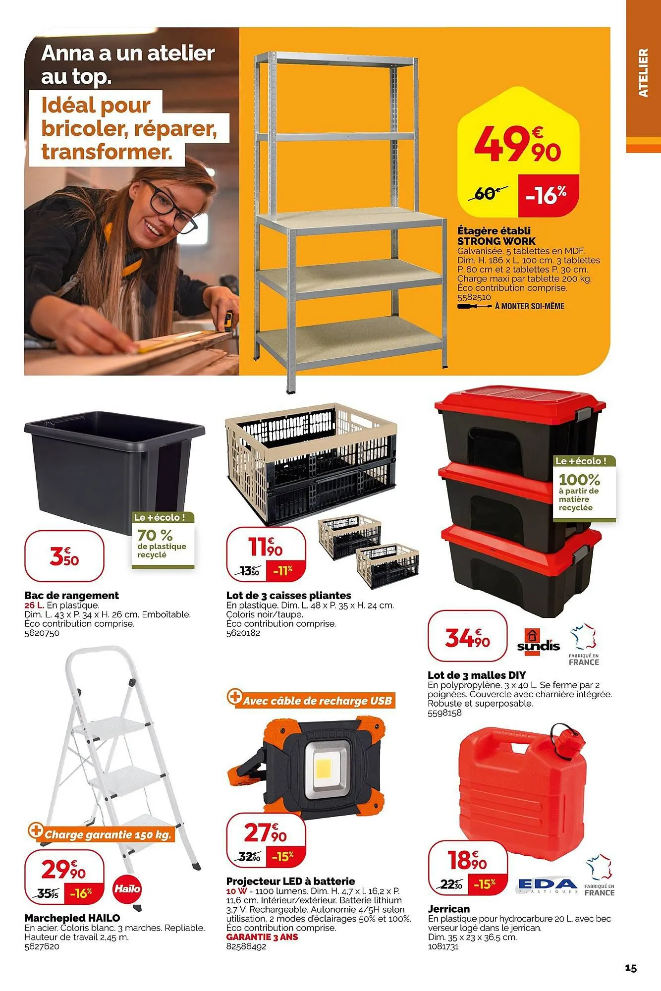 Catalogue Weldom du 27 février au 31 mars 2024 - Catalogue page 15