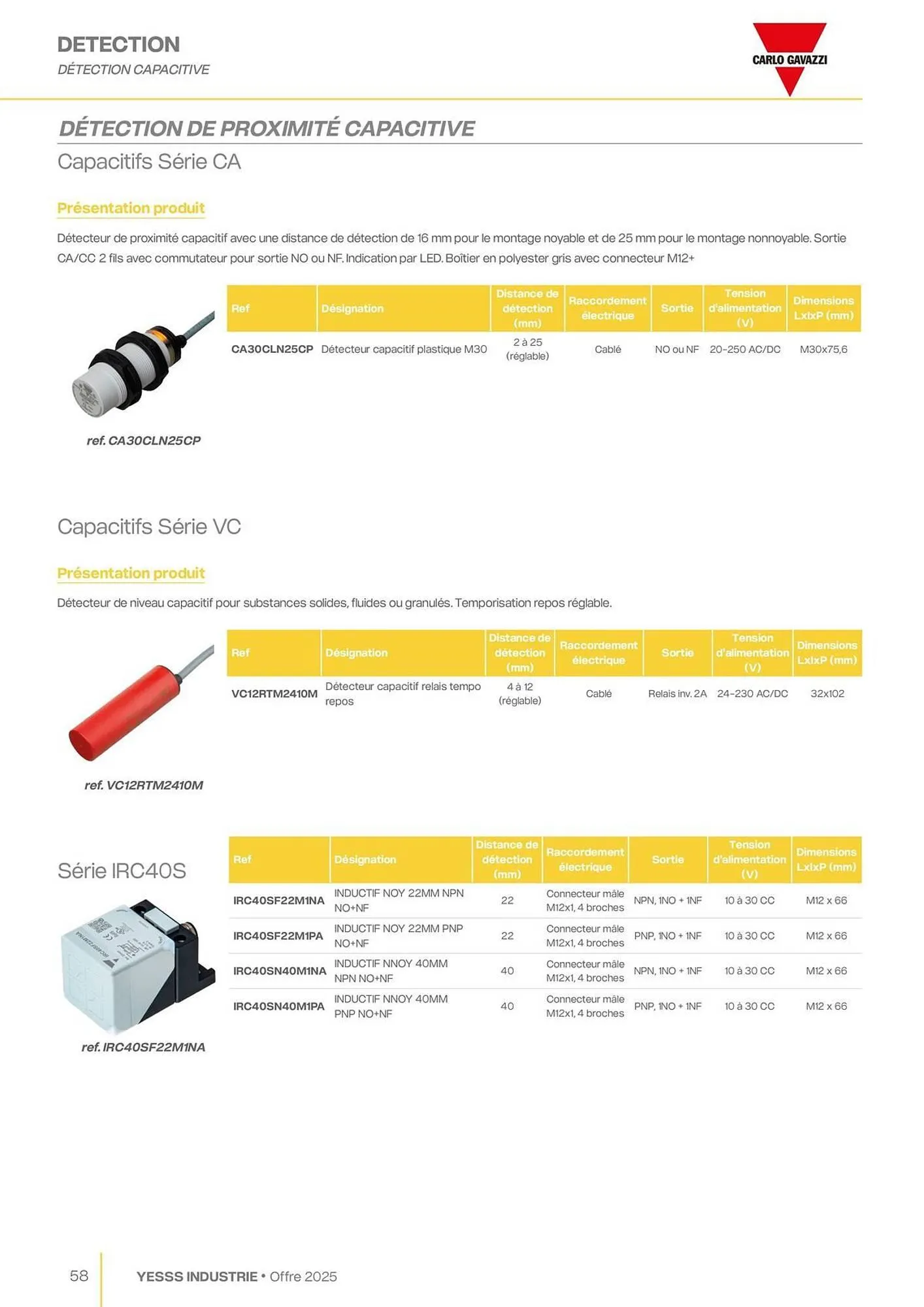 Catalogue Yesss electrique du 28 janvier au 31 décembre 2025 - Catalogue page 60
