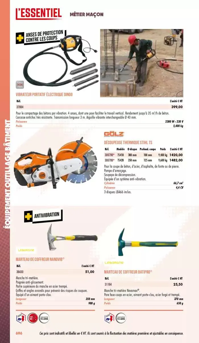 Essentiel Industrie 2025 du 3 janvier au 31 décembre 2025 - Catalogue page 698
