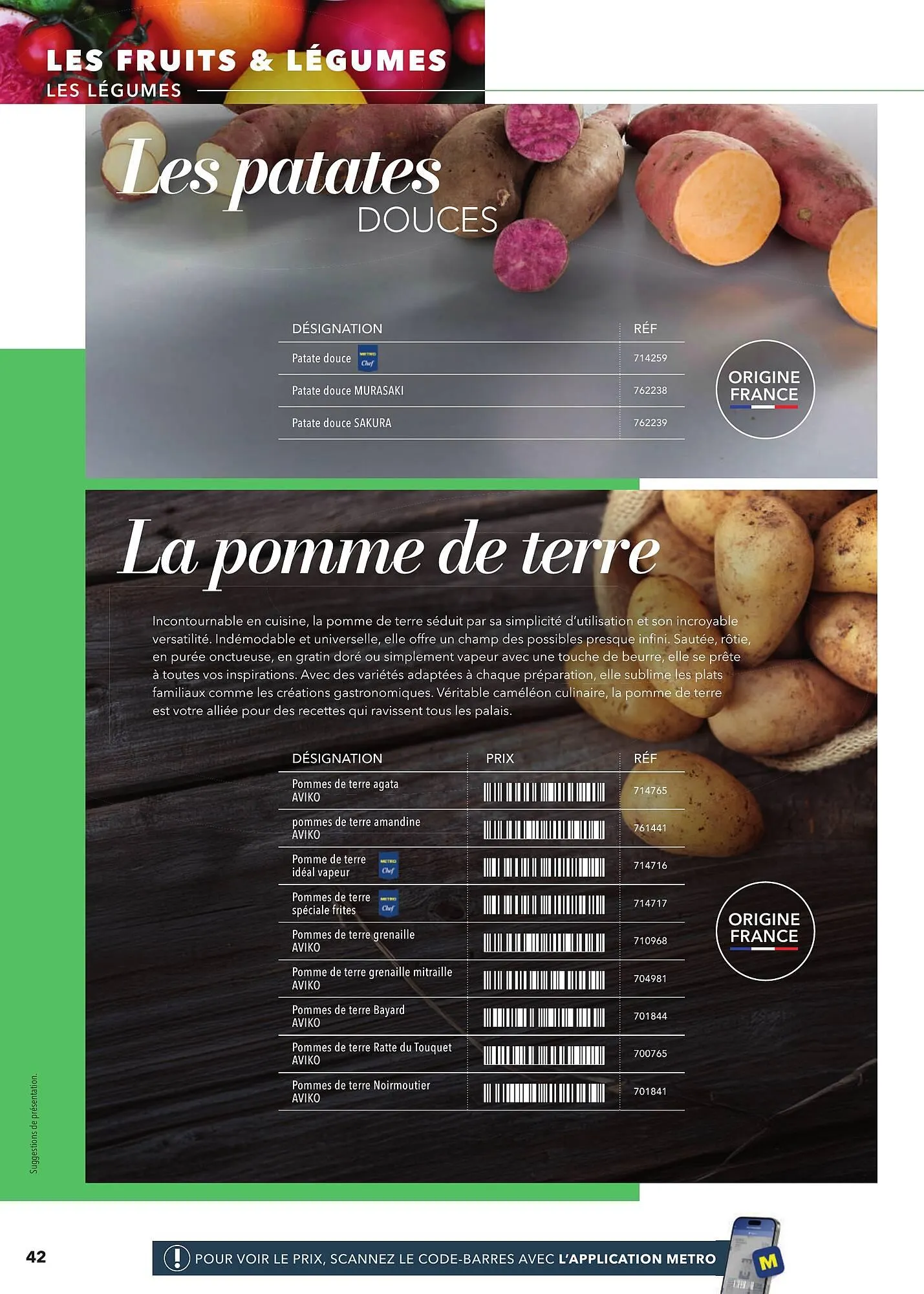 Catalogue METRO du 2 mars au 31 décembre 2025 - Catalogue page 42