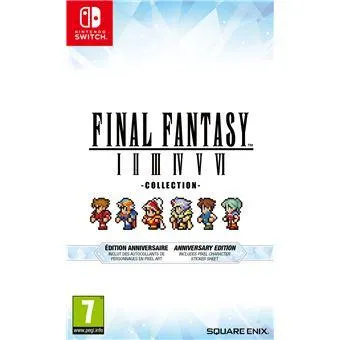 Final Fantasy I-VI Collection Édition Anniversaire Nintendo Switch