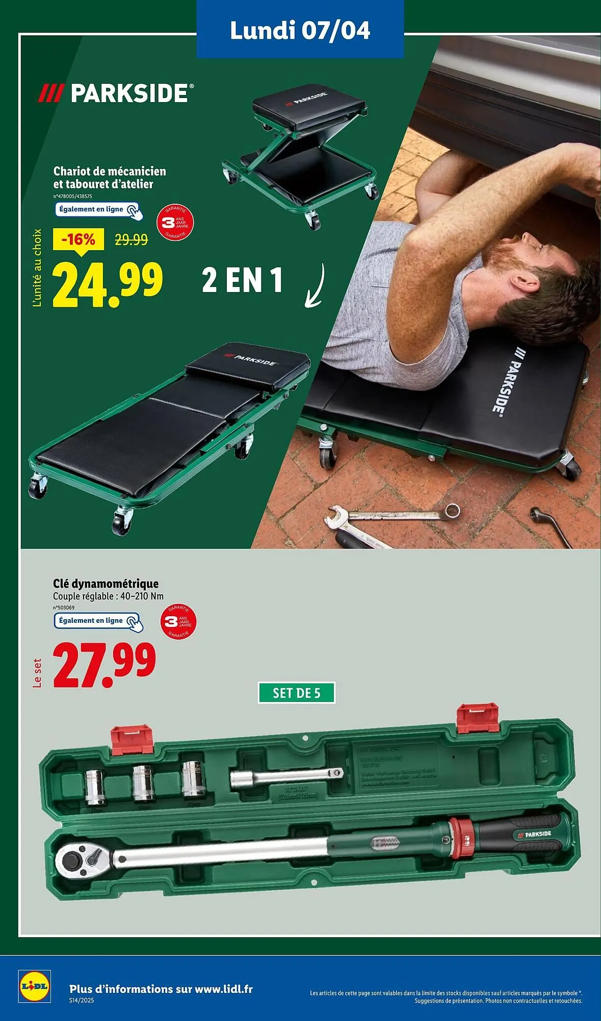 Catalogue Lidl du 3 avril au 9 avril 2025 - Catalogue page 44