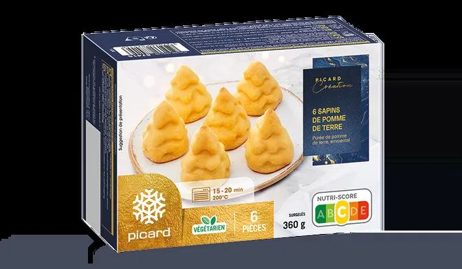 6 sapins pomme de terre