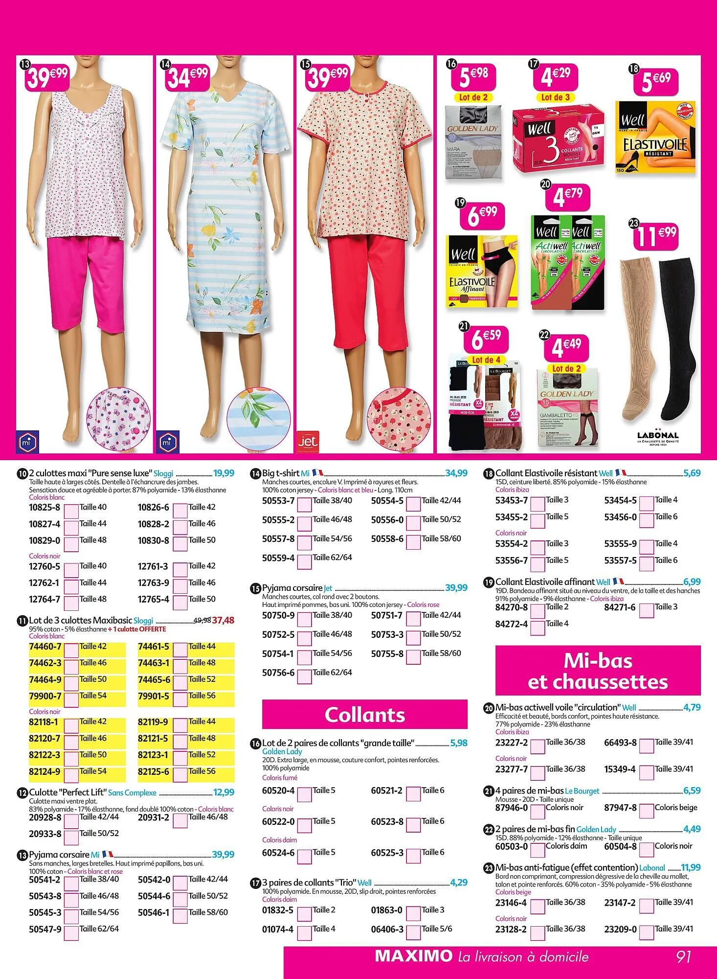 Catalogue Maximo du 5 août au 28 août 2025 - Catalogue page 91