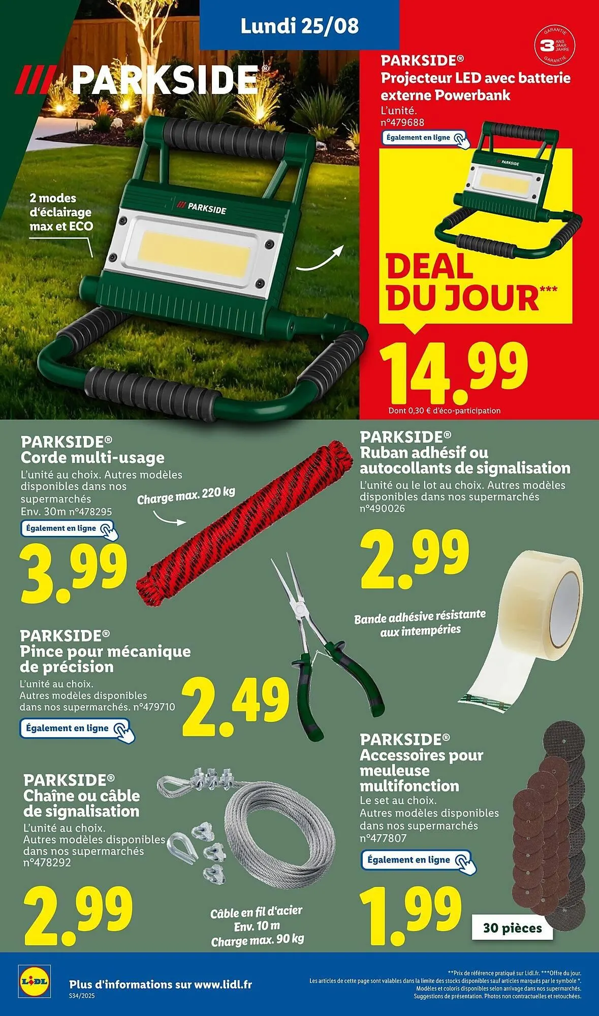 Catalogue Lidl du 21 août au 25 août 2025 - Catalogue page 22