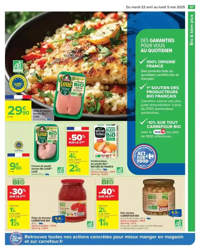 -50% SUR LE 2ÈME SUR TOUT JOKER du 22 avril au 5 mai 2025 - Catalogue page 33