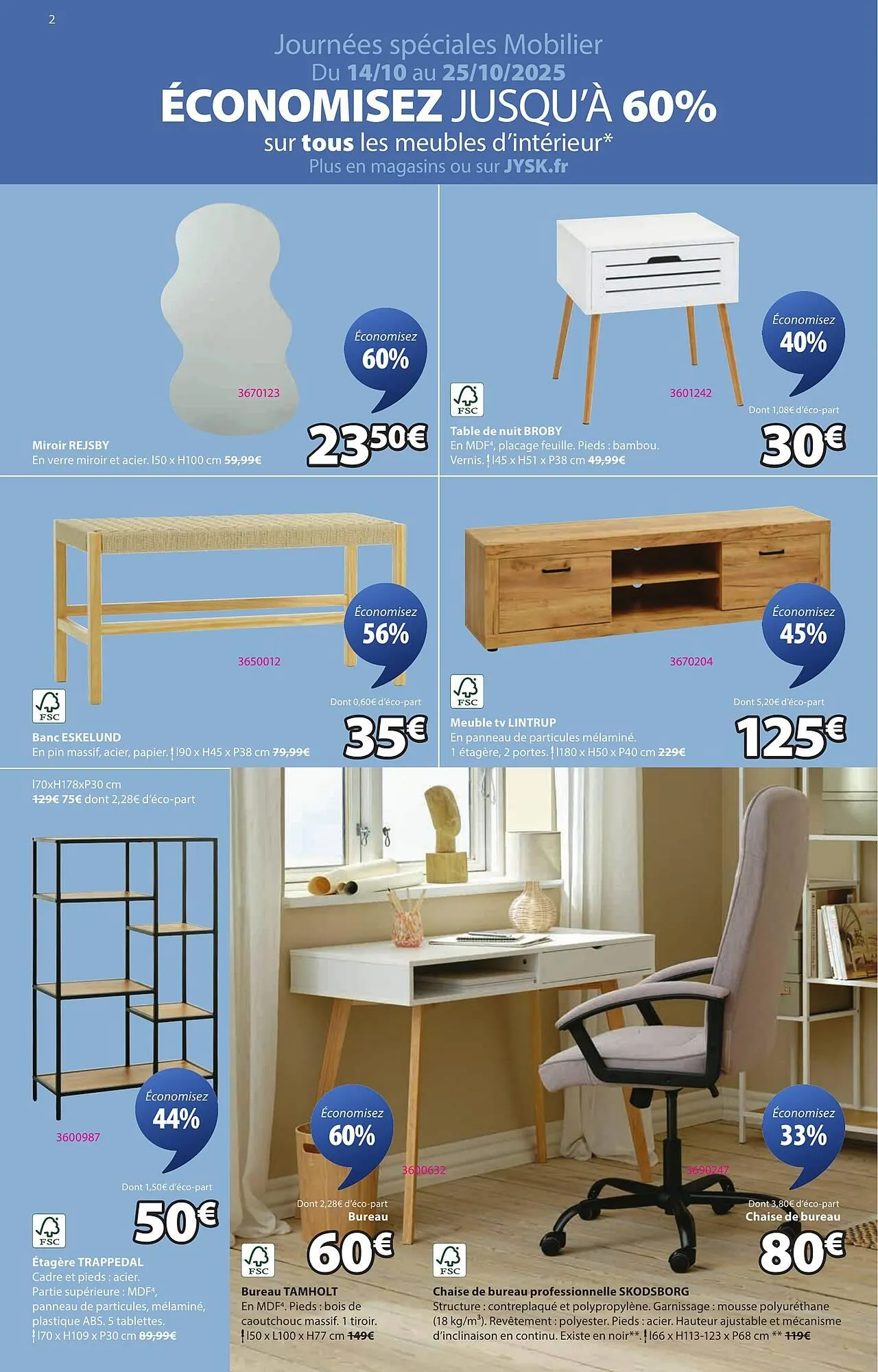 Catalogue JYSK du 14 octobre au 1 décembre 2025 - Catalogue page 2