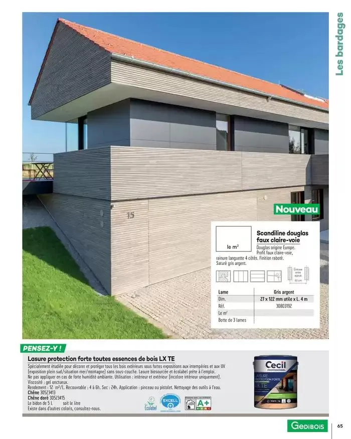 Aménagements Extérieurs 2025 du 1 janvier au 31 décembre 2025 - Catalogue page 65