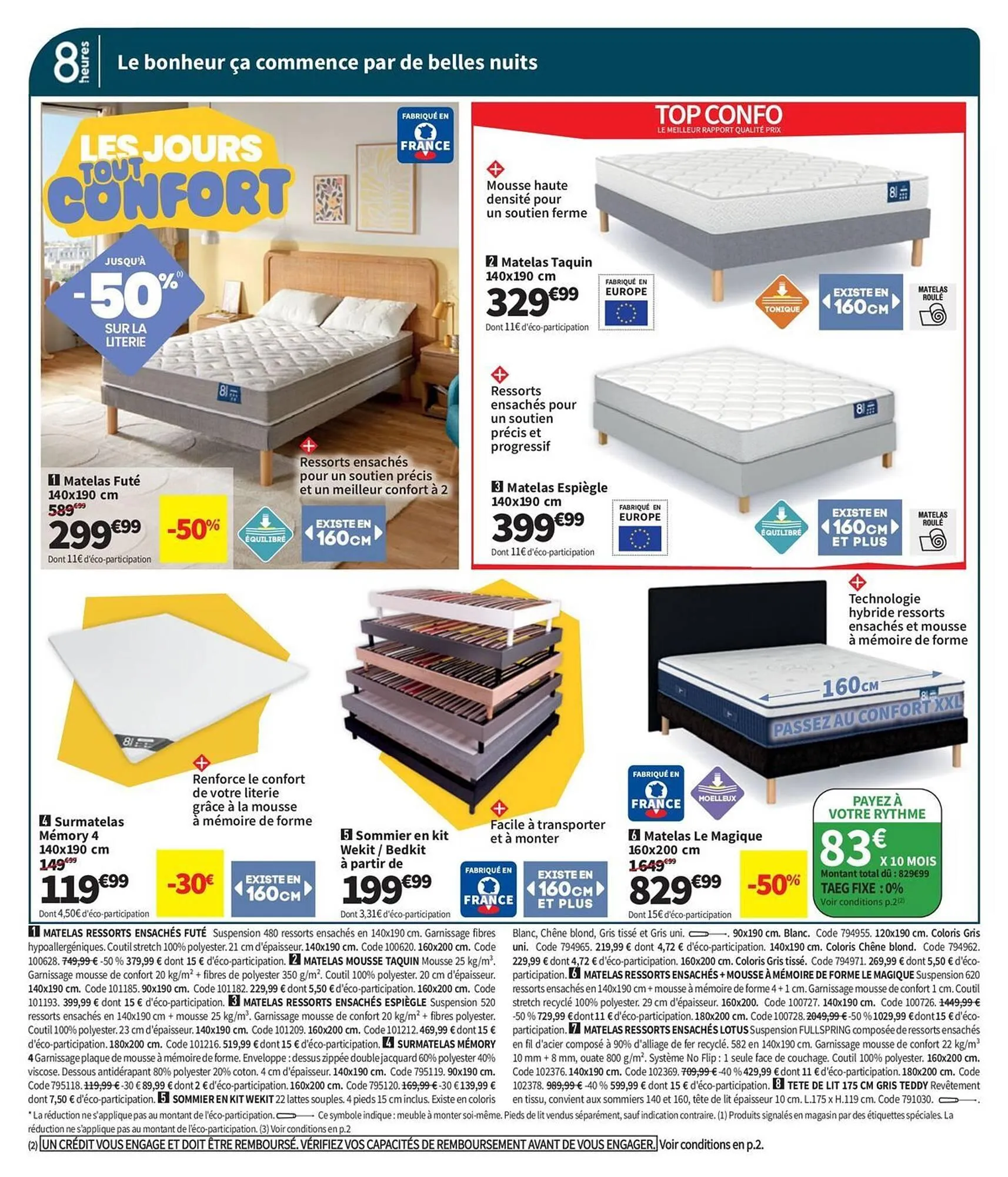 Catalogue Conforama du 17 avril au 14 mai 2026 - Catalogue page 10