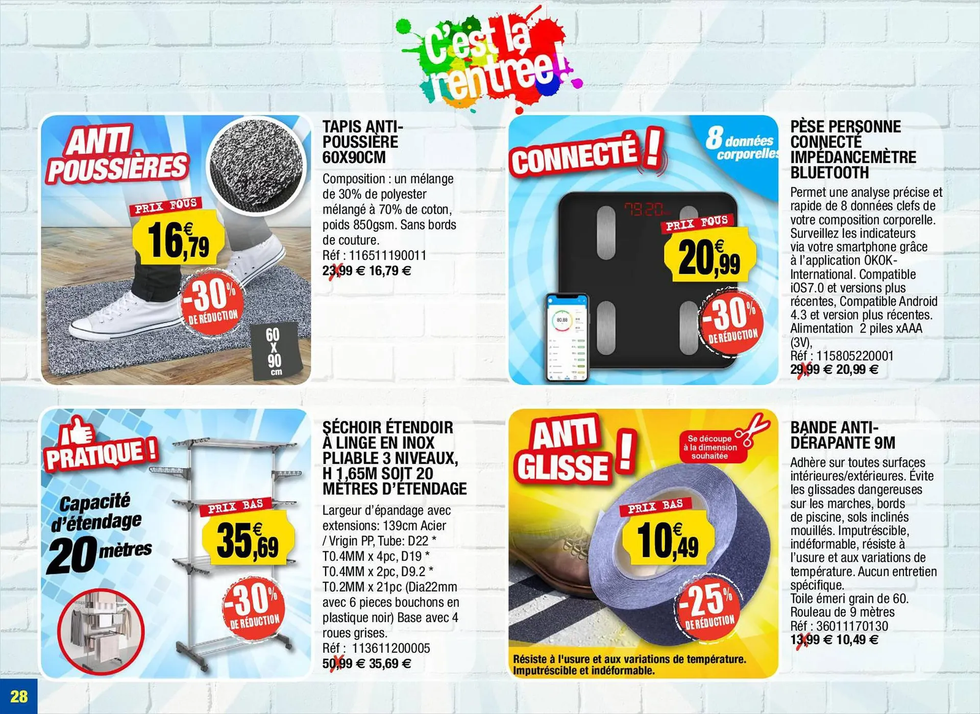 Catalogue Outiror du 10 août au 24 août 2023 - Catalogue page 28