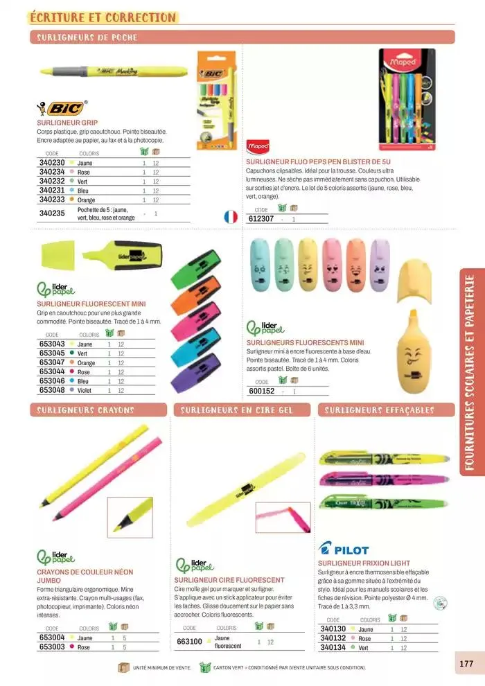 Nos Catalogues Thématiques du 1 janvier au 31 décembre 2025 - Catalogue page 179