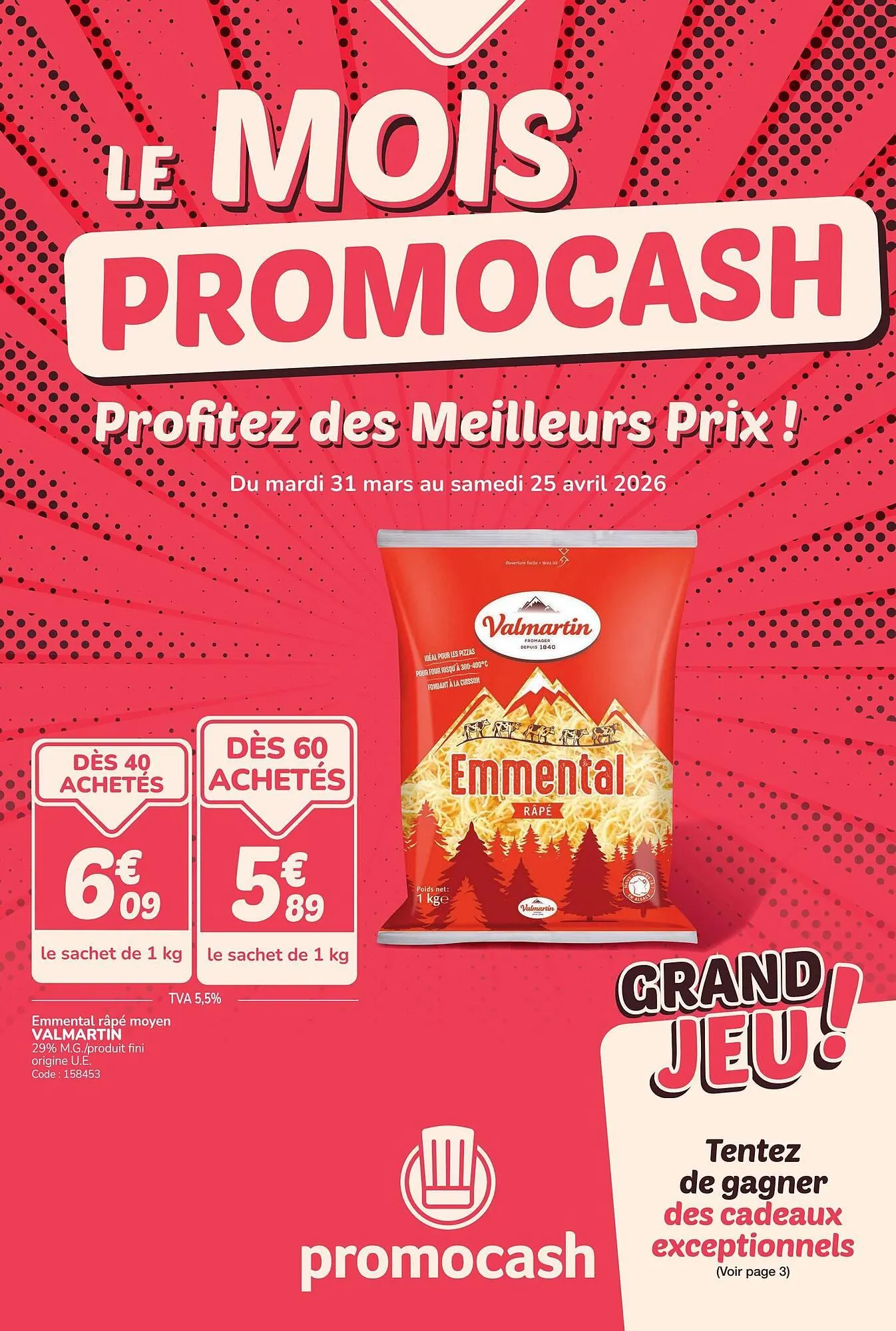 Catalogue Promocash du 31 mars au 25 avril 2026 - Catalogue page 1