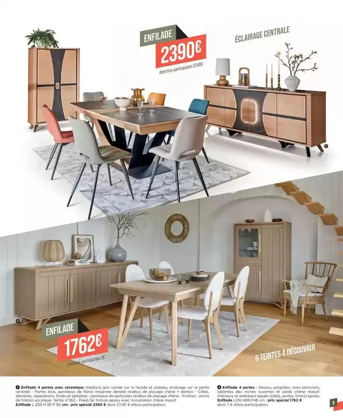 Jusqu'au 26 avril 2025, profitez d'une sélection de produits à prix d'exception dans votre magasin Gallery Tendances ! du 25 mars au 26 avril 2025 - Catalogue page 9