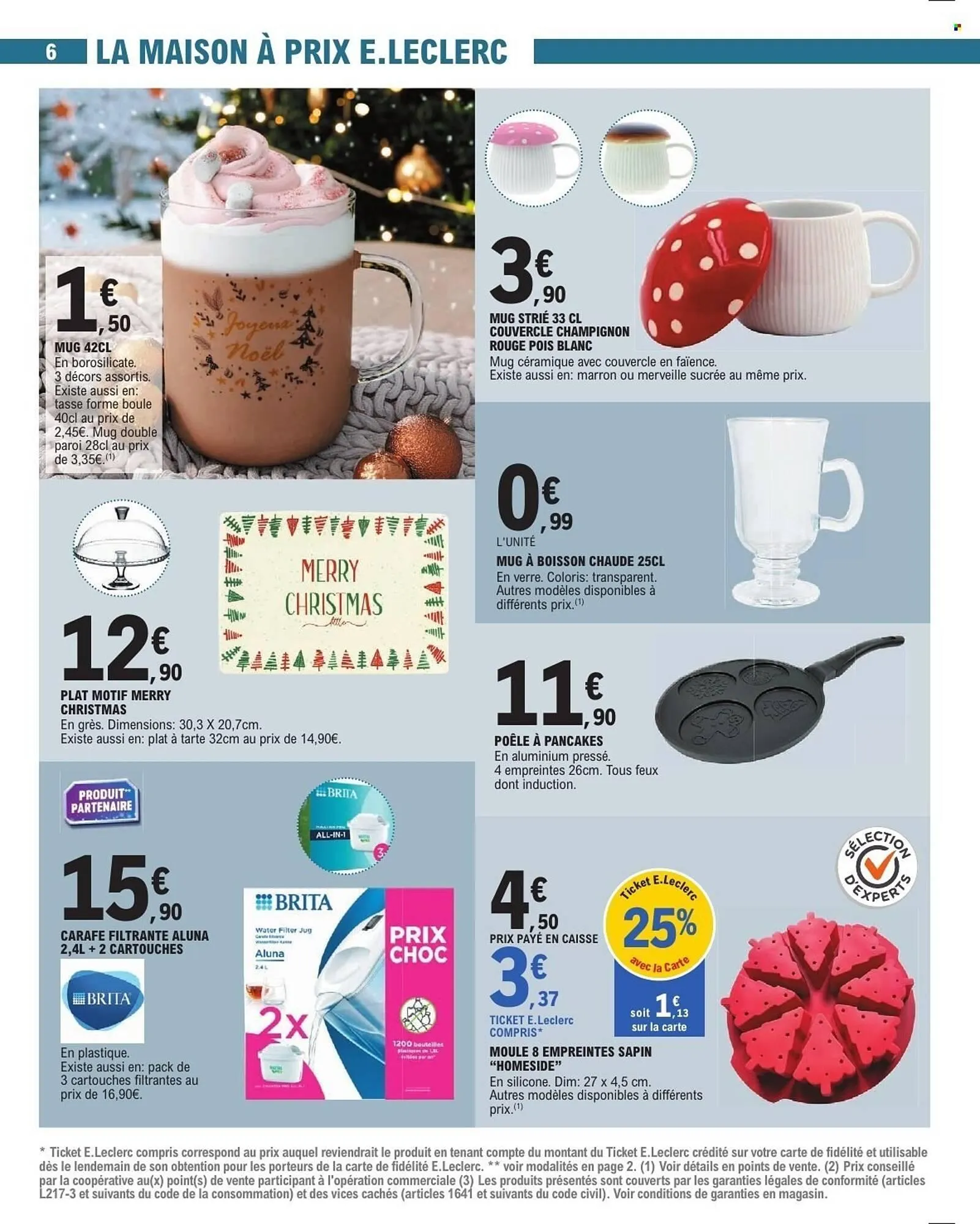 Catalogue E.Leclerc du 25 novembre au 6 décembre 2025 - Catalogue page 6