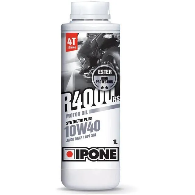 IPONE Huile 4T R4000 RS 10W40 1L Huiles 4T