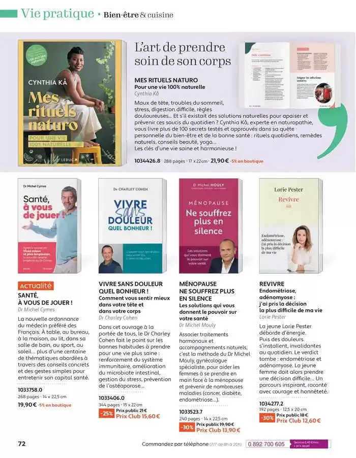 Mars - Avril 2025 du 4 mars au 30 avril 2025 - Catalogue page 72