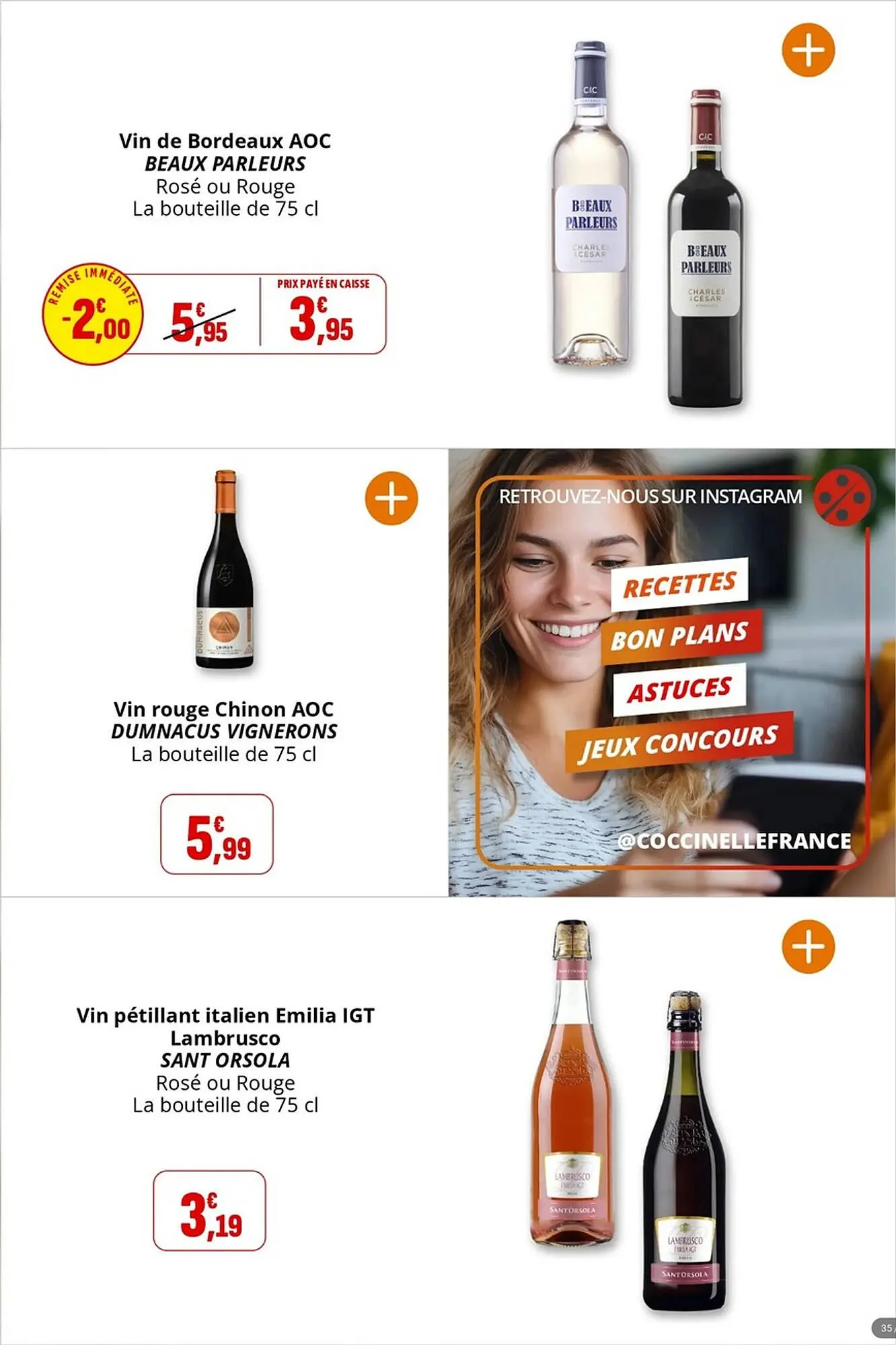 Catalogue Coccinelle Express du 22 octobre au 2 novembre 2025 - Catalogue page 35