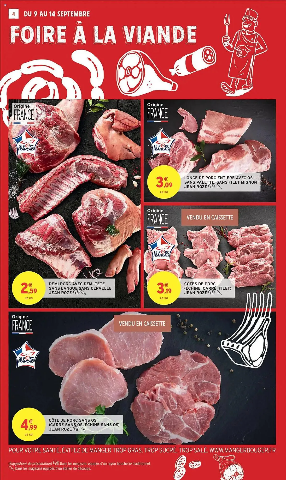 Catalogue Intermarché du 9 septembre au 14 septembre 2025 - Catalogue page 4