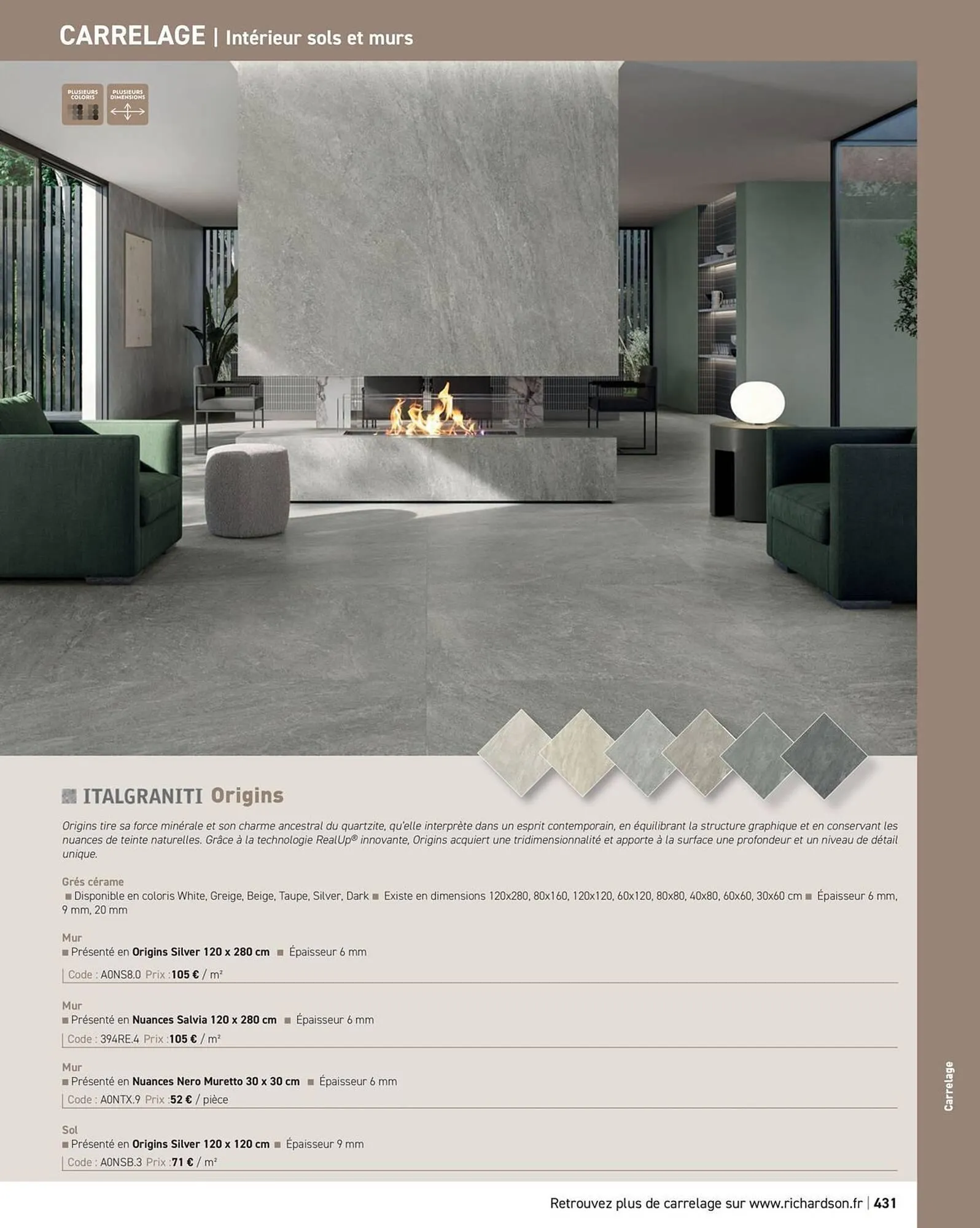 Catalogue Richardson du 11 avril au 31 décembre 2025 - Catalogue page 433