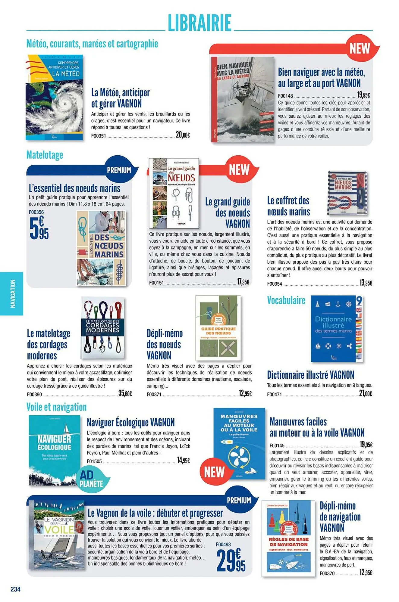 Catalogue Accastillage Diffusion du 1 mars au 31 décembre 2023 - Catalogue page 236