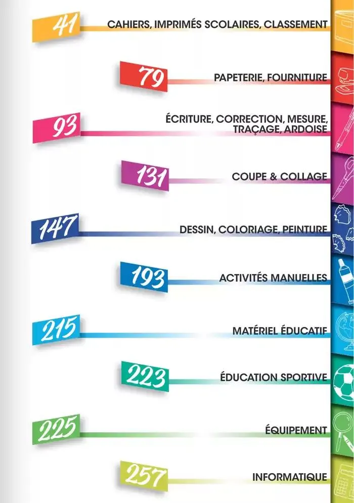 Écoles et loisirs 2025 du 1 janvier au 31 décembre 2025 - Catalogue page 9