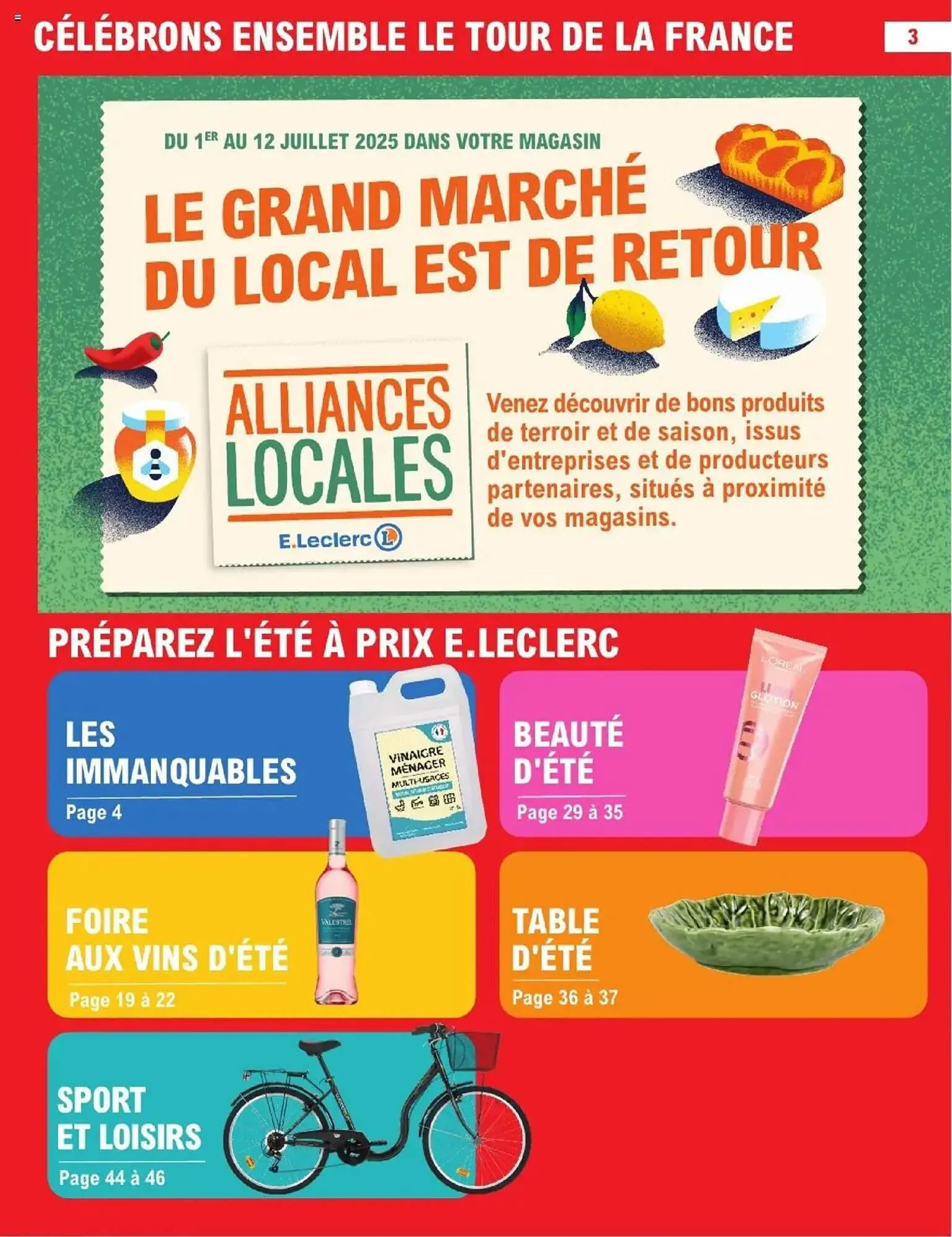 Catalogue E.Leclerc du 1 juillet au 12 juillet 2025 - Catalogue page 3