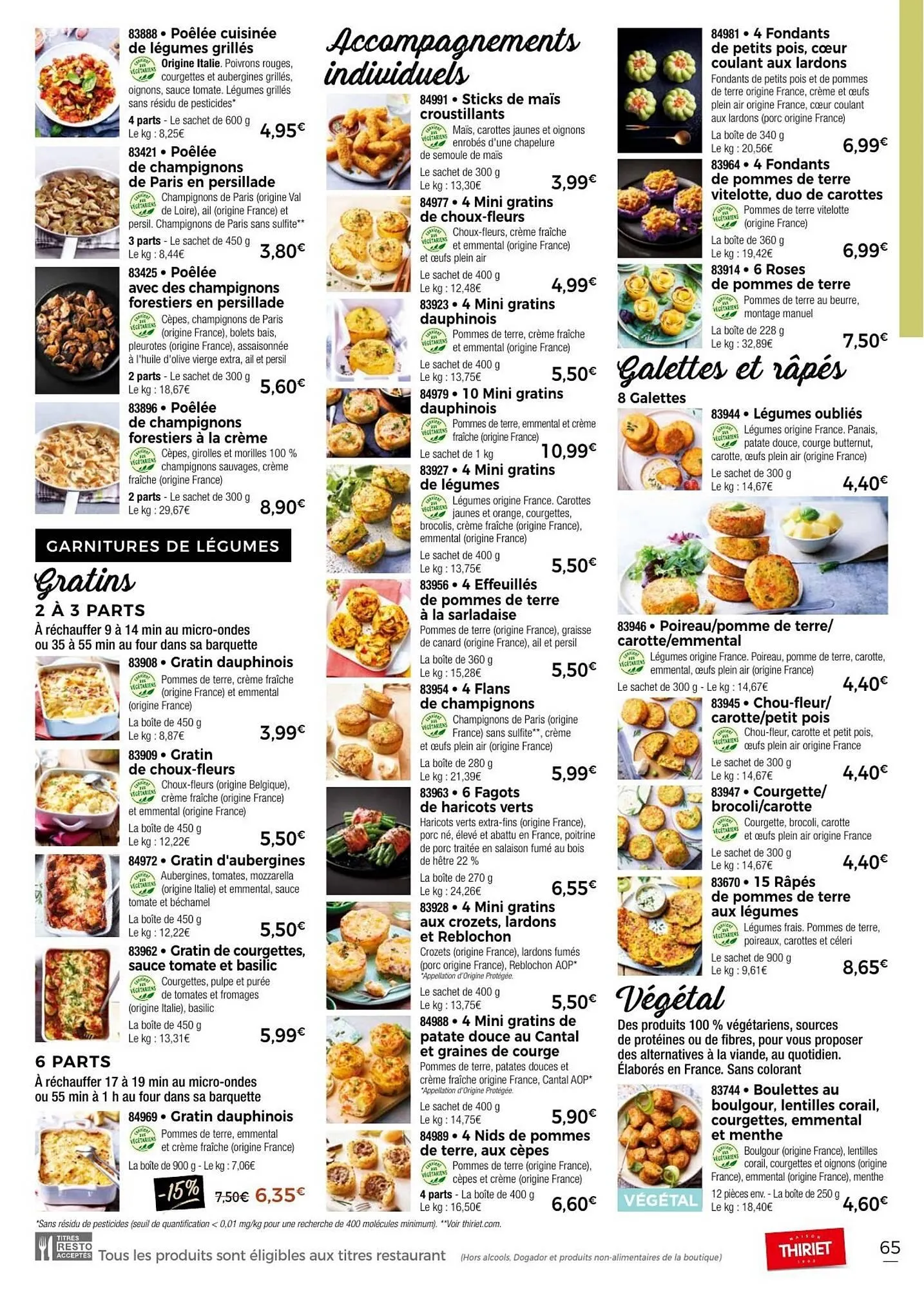 Catalogue Thiriet du 1 janvier au 30 janvier 2026 - Catalogue page 65